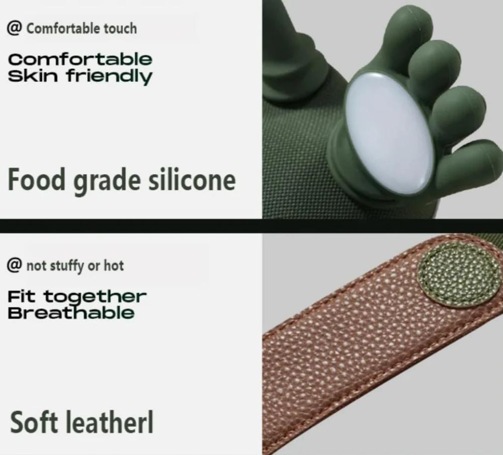 Relaxing massager for the neck and back